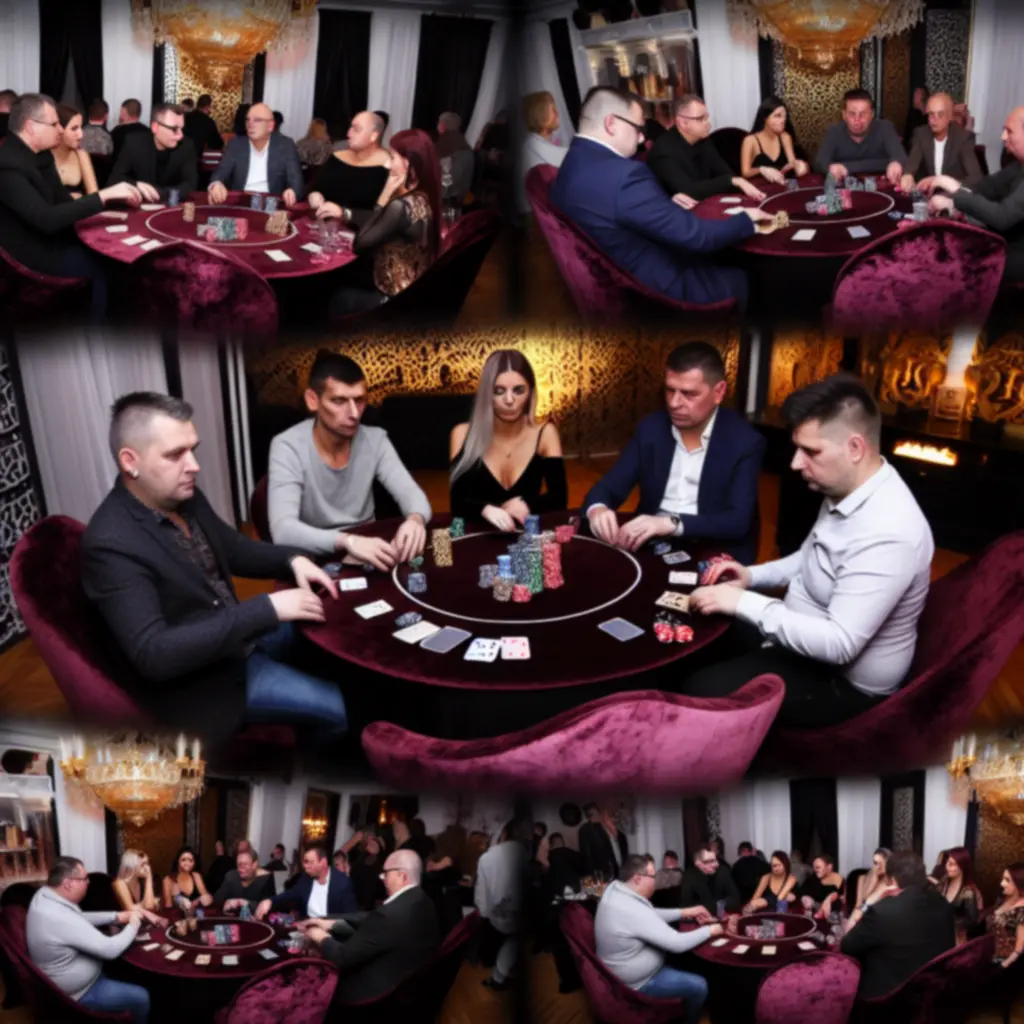 Poker est izgalmas asztali élménnyel és zsetonokkal